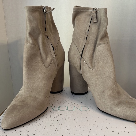 Ankle Boots w/ 4” Heel - Picture 2 of 6